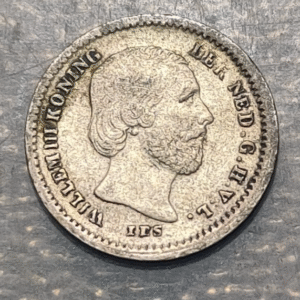 PAISES BAJOS HOLANDA NETHERLANDS 5 CENTS 1850 MBC-