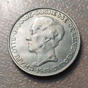 LUXEMBURGO LUXEMBOURG 5 FRANCOS 5 FRANCS 1949 SC UNC