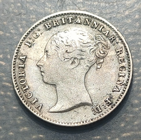 GREAT BRITAIN GRAN BRETAÑA VICTORIA 4 PENCE GROAT 1838 MBC SCARCE ESCASA - Imagen 2