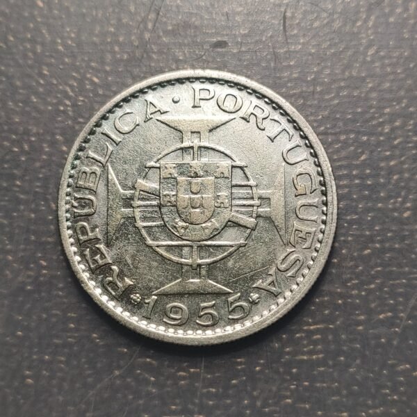 ANGOLA 20 ESCUDOS 1955 KM 74 MBC - Imagen 2