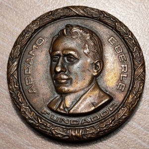 BRASIL MEDALLA 1946 METALURGIA ABRAMO EBERLE LTDA CAXIAS DO SUL