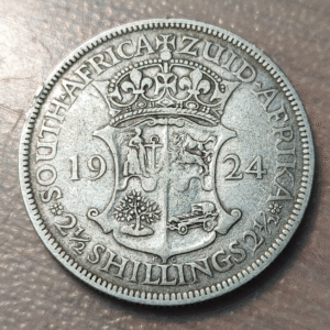 SUDAFRICA SOUTH AFRICA 2 1/2 SHILLINGS 1924