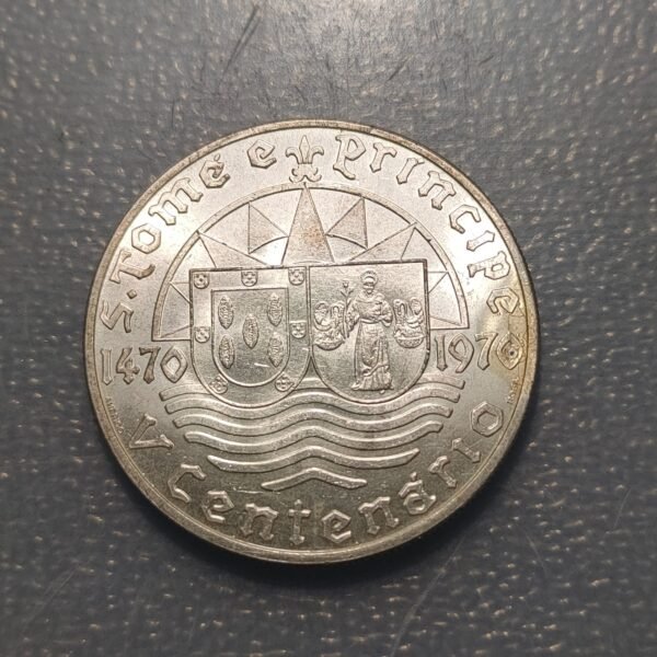 SANTO TOME & PRINCIPE 50 ESCUDOS 1976 KM 21