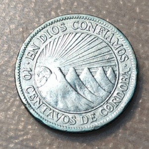NICARAGUA 10 CENTAVOS 1928 KM 13