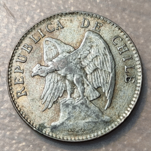CHILE 20 CENTAVOS 1920