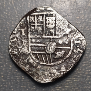 SPAIN TOLEDO PHILIP IV 4 REALES 162? 12.40g