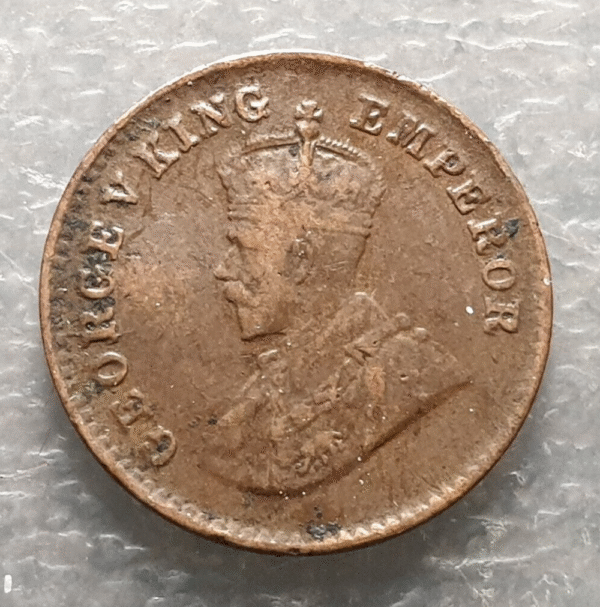 INDIA BRITANICA BRITISH INDIA GEORGE V 1/12 ANNA 1924. MBC-/MBC - Imagen 2