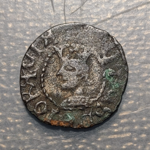 IMPERIO ESPAÑOL CERDEÑA ARAGONESA CAGLIARI JUAN II ARAGON REAL MINUTO MIR 15 ESC