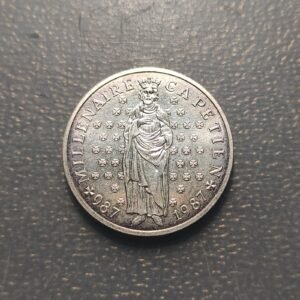 FRANCIA FRANCE 10 FRANCS 10 FRANCOS 1987 PLATA