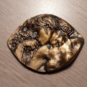 ITALIA MEDALLA MEDICINA ROMA 1986 XXV CONGRESO INTERNACIONAL OFTALMOLOGIA GRECO