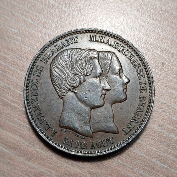 BELGICA BELGIUM LEOPOLD I 10 CENTIMES 1853 EBC - Imagen 2