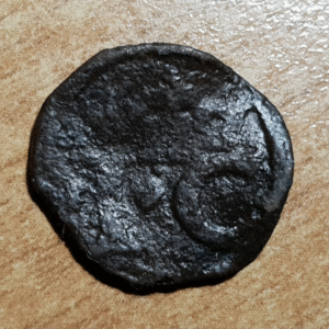 IMPERIO ESPAÑOL NAPOLES JUANA Y CARLOS V (I ESPAÑA) 1/2 SESTINO RECORTADA ESCASA