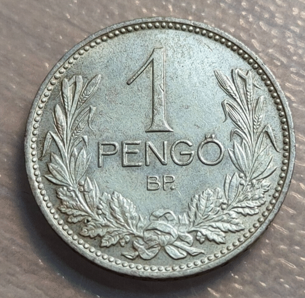 HUNGRIA HUNGARY 1 PENGO 1939 BP EBC+ - Imagen 2