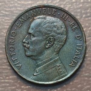 ITALIA REINO VITTORIO EMANUELE III 2 CENTESIMI 1916 EBC