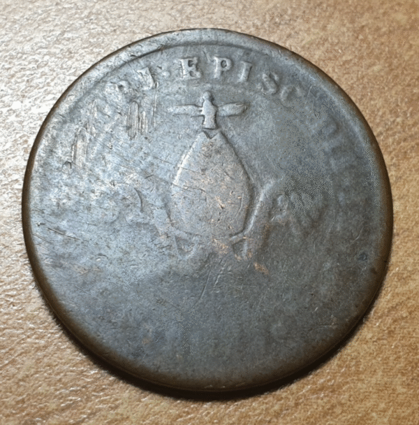 MEDALLA RELIGIOSA PONTIFICIO PAPA PIO IX 20 mm - Imagen 2