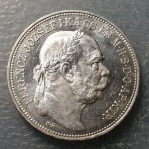 HUNGRIA HUNGARY FRANZ JOSEPH I 2 KORONA 1913 SC-/SC