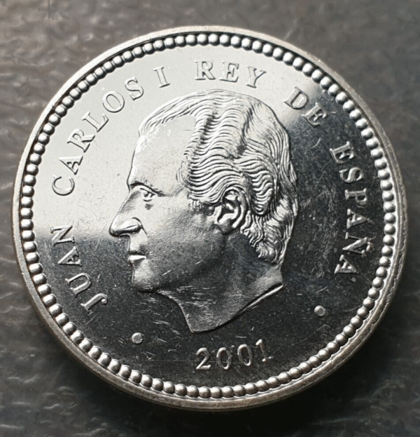 ESPAÑA JUAN CARLOS I 100 PESETAS 2001 SC UNC - Imagen 2