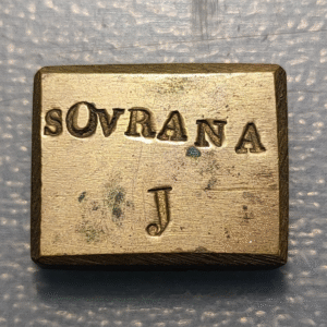 MILAN - AUSTRIA PONDERAL - COIN WEIGHT UN SOVRANO - 1 SOBERANO - 11,14 g