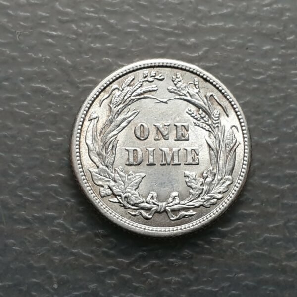 USA UNITED STATES BARBER DIME 1914 HIGH GRADE - Imagen 2