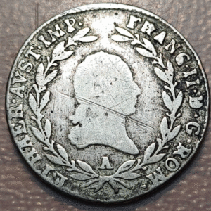 AUSTRIA FRANZ II 20 KREUZER 1806 A