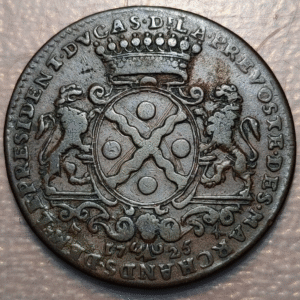 FRANCIA FRANCE LYON JETON 1725 CONSULADO DE LYON