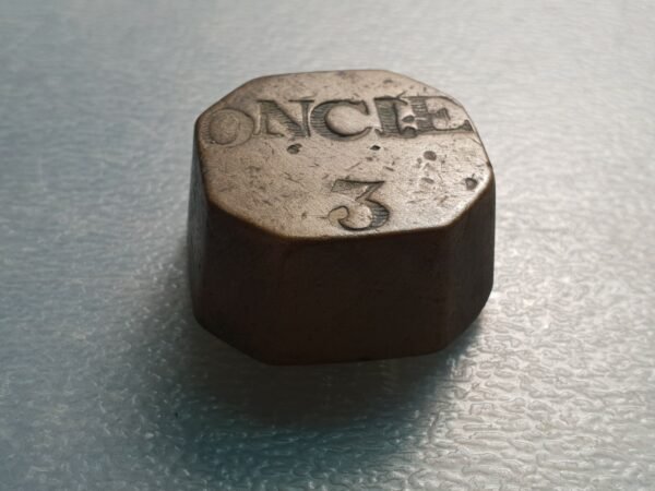 PONDERAL COIN WEIGHT MUY GRANDE TOSCANA O ESTADOS PAPALES 3 ONZAS 3 ONCIE 84,40g - Imagen 2