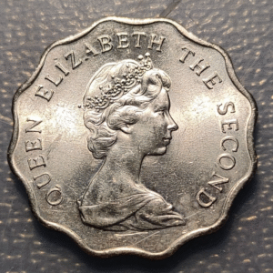 HONG KONG 2 DOLLARS 1980 EBC+/SC-