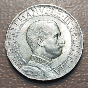 ITALIA REINO VITTORIO EMANUELE III 1 LIRA 1913 SC UNC