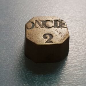 PONDERAL COIN WEIGHT GRANDE TOSCANA O ESTADOS PAPALES 2 ONZAS 2 ONCIE 56,30g