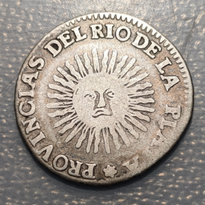 ARGENTINA 2 REALES 1825