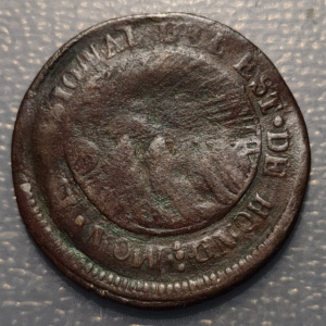 HONDURAS 2 REALES 1853 TG