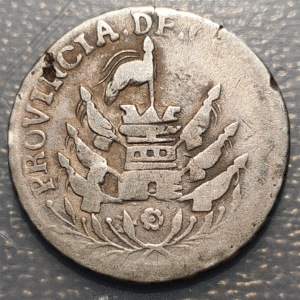 ARGENTINA CORDOBA 2 REALES 1844