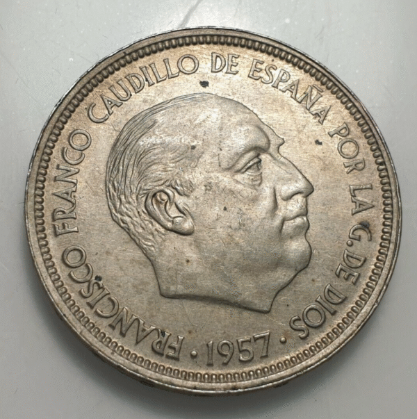 ESTADO ESPAÑOL 50 PESETAS 1957 (59) SC- - Imagen 2