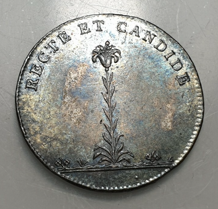 AUSTRIA HUNGARY PRESSBURG BRATISLAVA CORONATION TOKEN 1808 MARIA LUDOVICA FRANZ - Imagen 2