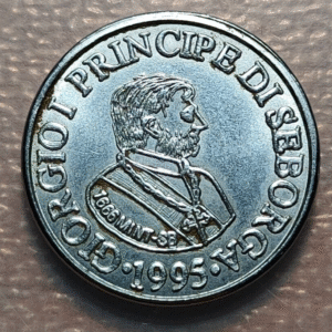 ITALIA PRINCIPADO DE SEBORGA GIORGIO I 5 CENTESIMI 1995