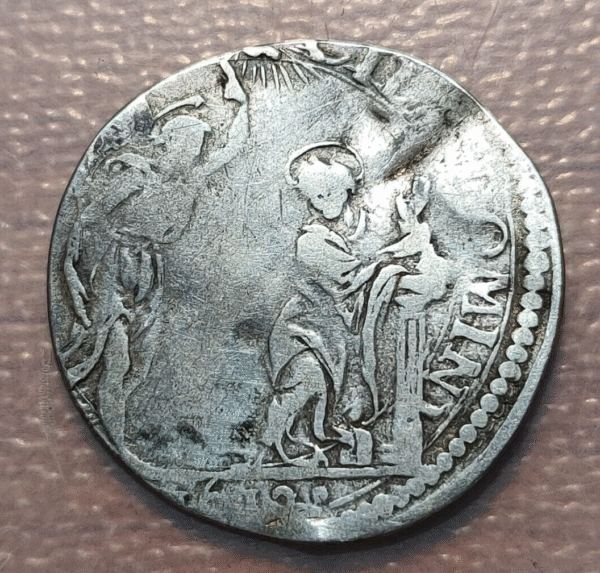 ITALIA TOSCANA COSIMO III DE MEDICI GIULIO 1612 ESCASA 2,12g