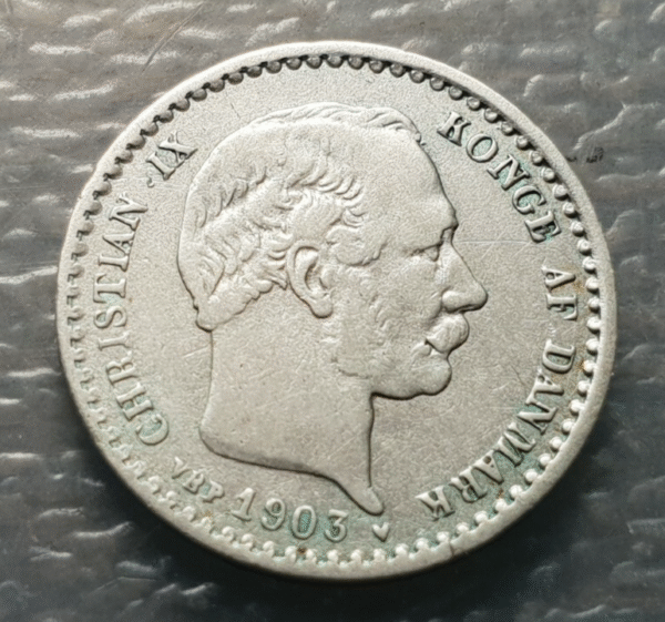 DINAMARCA DENMARK CHRISTIAN IX 10 ORE 1903