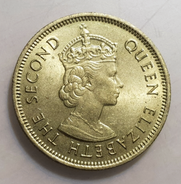 HONG KONG ELIZABETH II 10 CENTS 1972 SC UNC - Imagen 2