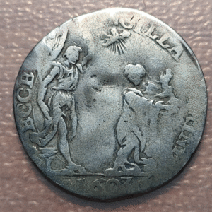 ITALIA TOSCANA FERDINANDO I DE MEDICI GIULIO 1603 ESCASA 2,83g