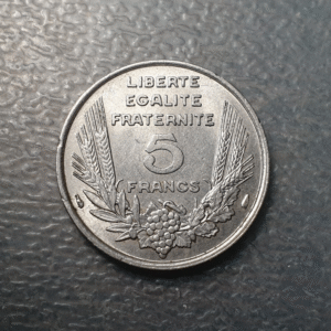 FRANCIA FRANCE 5 FRANCS 5 FRANCOS 1933 EBC