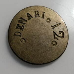 TOSCANA O ESTADOS PAPALES PONDERAL COIN WEIGHT 12 DENARI 14,11 g