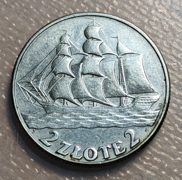 POLONIA POLAND 2 ZLOTY 2 ZLOTYCH 1936 MBC+/EBC- - Imagen 2