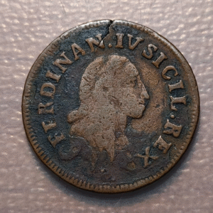 ITALIA NAPOLES NAPOLI FERDINANDO IV INFANTEESPAÑA HIJO CARLOS III 9 CAVALLI 1790