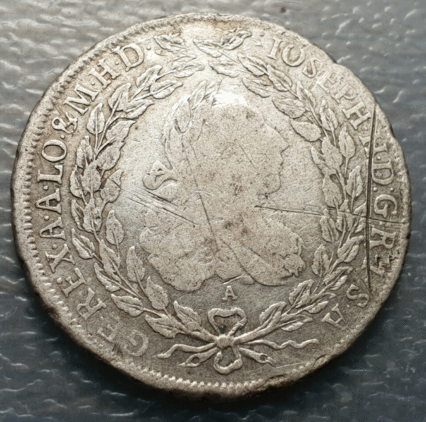 AUSTRIA VIENA VIENNA WIEN JOSEPH II JOSE II 20 KREUZER 1769 A IC-SK BC+/MBC- - Imagen 2