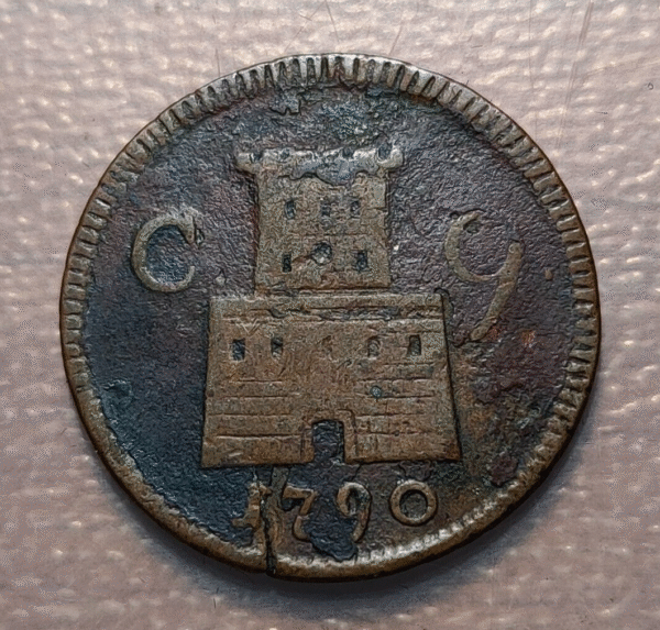 ITALIA NAPOLES NAPOLI FERDINANDO IV INFANTEESPAÑA HIJO CARLOS III 9 CAVALLI 1790 - Imagen 2