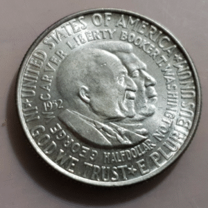 ESTADOS UNIDOS USA 50 CENTS 1/2 DOLAR HALF DOLLAR 1952 BOOKER T W, G CARVER SC-