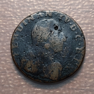 ITALIA NAPOLES NAPOLI FERDINANDO IV HIJO CARLOS III TORNESE 6 CAVALLI 1804 ESCAS