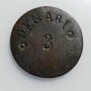 TOSCANA O ESTADOS PAPALES PONDERAL COIN WEIGHT 3 DENARI 3,52 g
