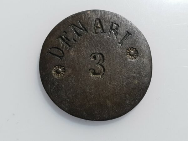 TOSCANA O ESTADOS PAPALES PONDERAL COIN WEIGHT 3 DENARI 3,52 g