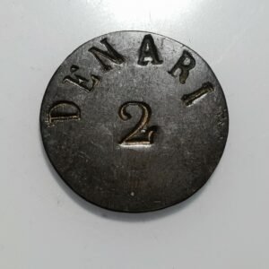 TOSCANA O ESTADOS PAPALES PONDERAL COIN WEIGHT 2 DENARI 2,34 g